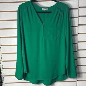 Pleione Vibrant Green Blouse